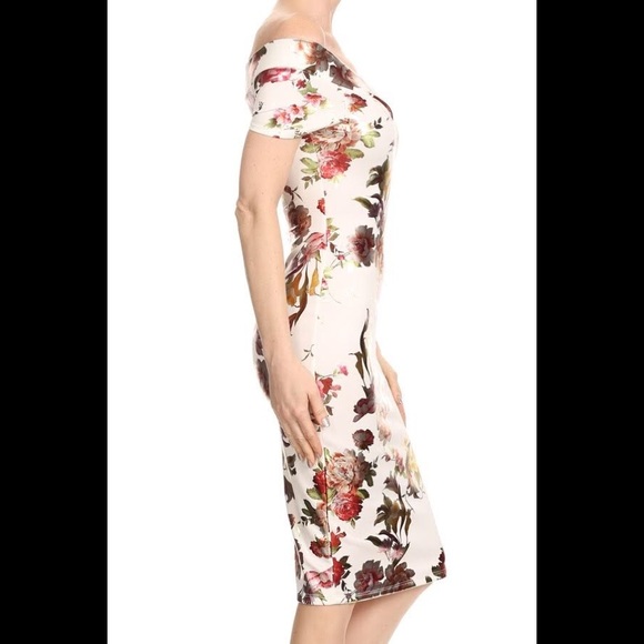 Floral Print 3D Dress - Picture 3 of 3